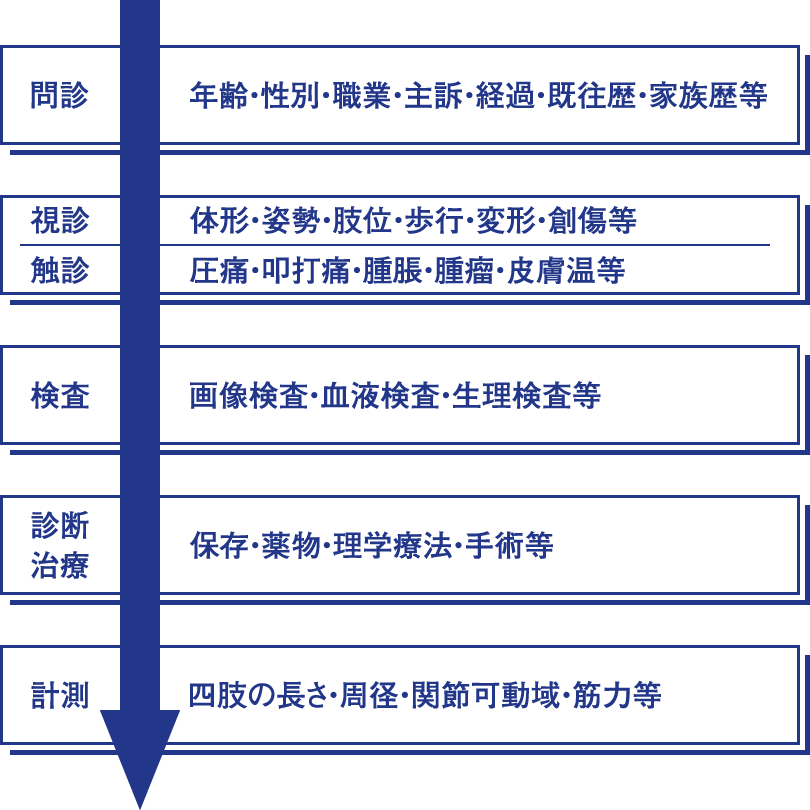 診察の流れ